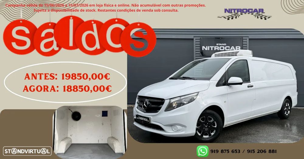 Mercedes-Benz VITO 114 CDI LONGA C/ MOTOR DE FRIO E CAIXA ISOTÉRMICA - 2
