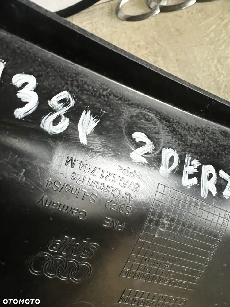 AUDI A4 S4 B9 8W WLOT POWIETRZA PRAWY PRZÓD 8W0121764M - 3