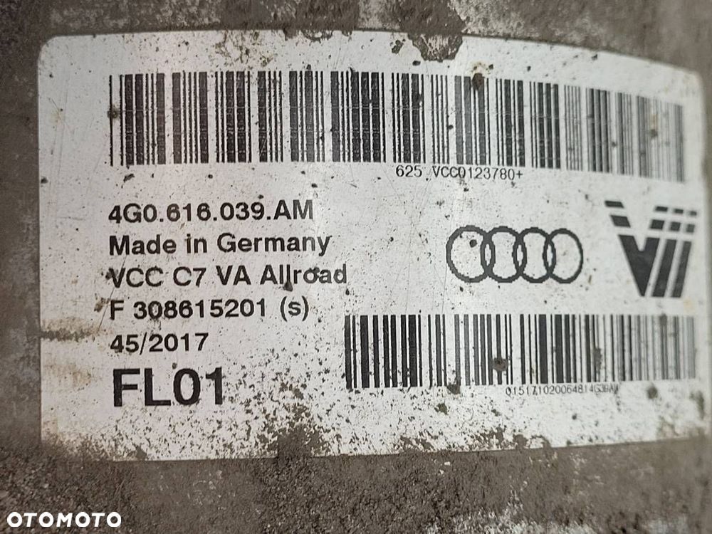 AMORTYZATOR PRZÓD LEWY PNEUMATYCZNY AUDI A6 C7 ALLROAD 4G0616039AM - 7