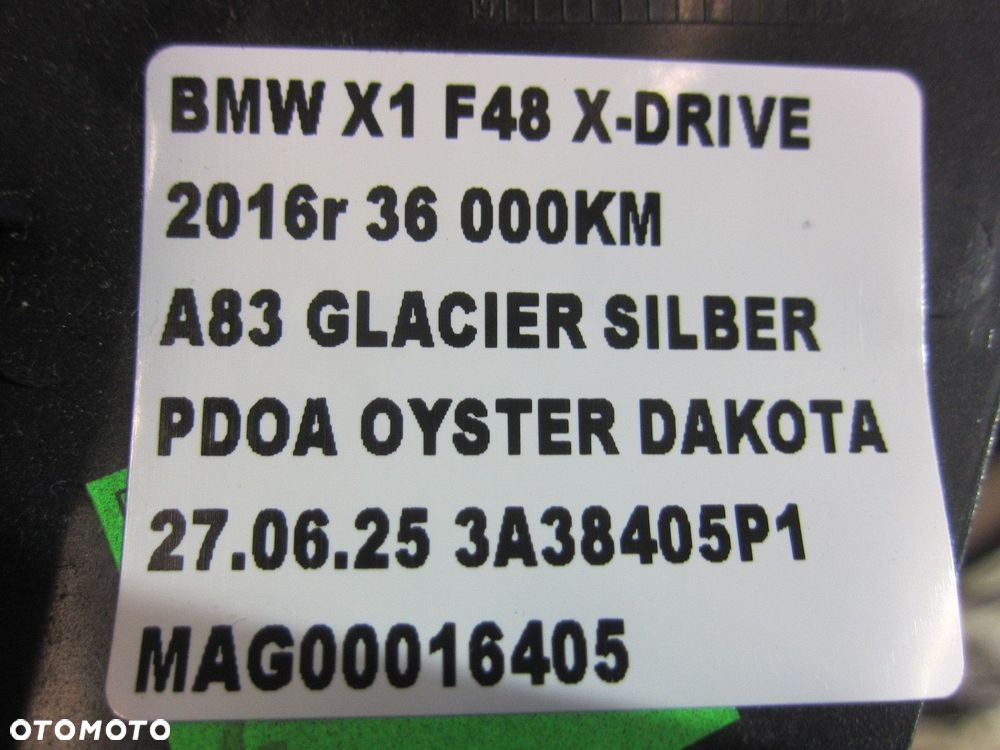 BMW X1 F48 OBUDOWA KOLUMNY KIEROWNICZEJ PRZYCISK PODGRZEWANIA 51459263346 - 10