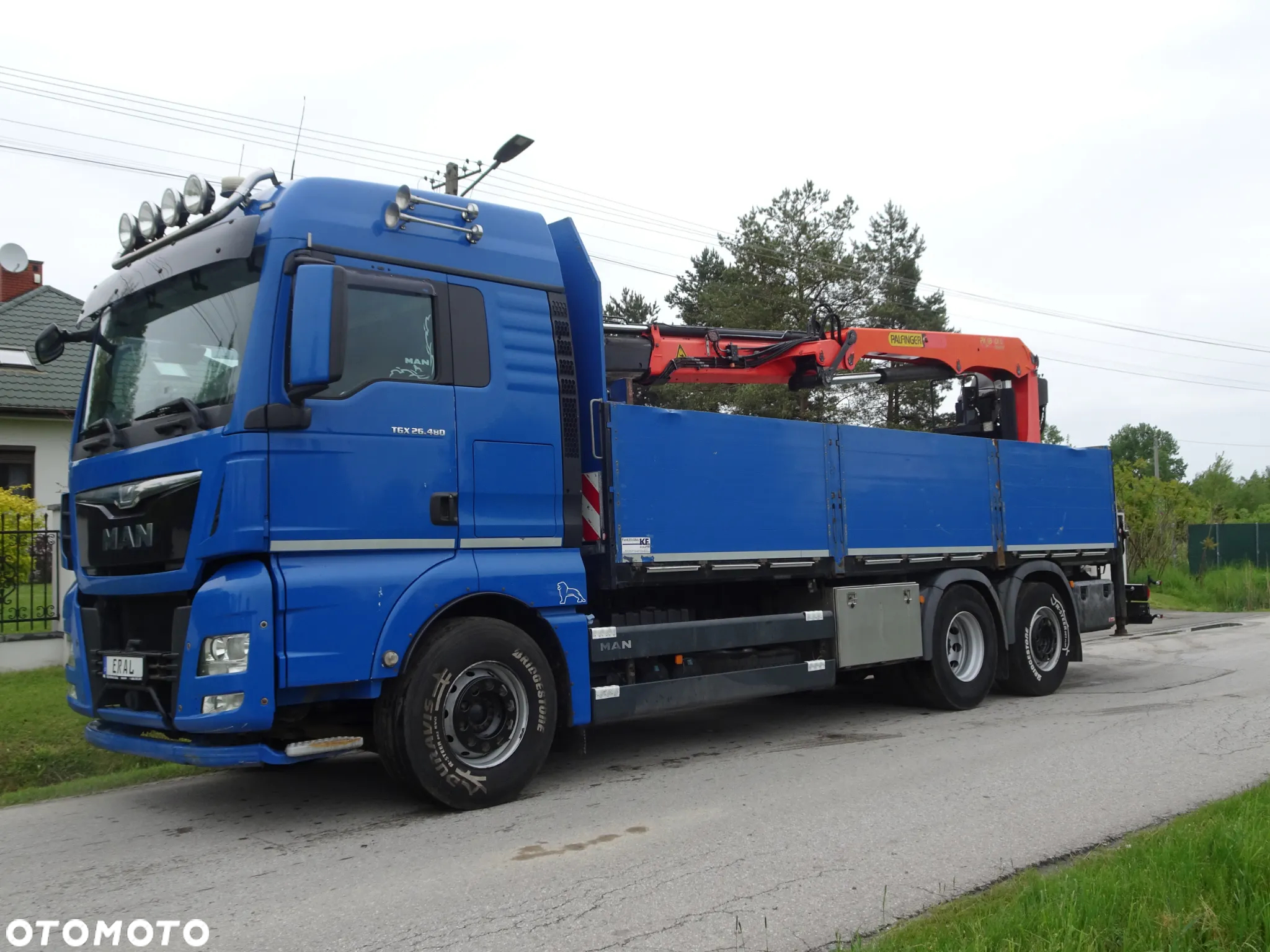 MAN TGA 26.480 HDS Palfinger PK 18001L budowlanka sprowadzony z Niemiec manual idealny - 2