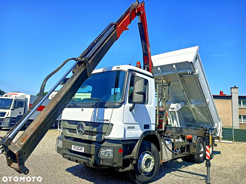 Mercedes-Benz Actros 2636 6x4 Wywrotka HDS Hydroburta Żuraw - 2