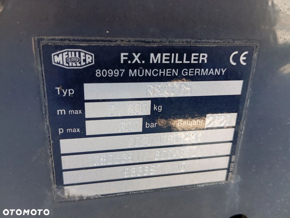 Urządzenie hakowe Meiller RS21.65 - 3