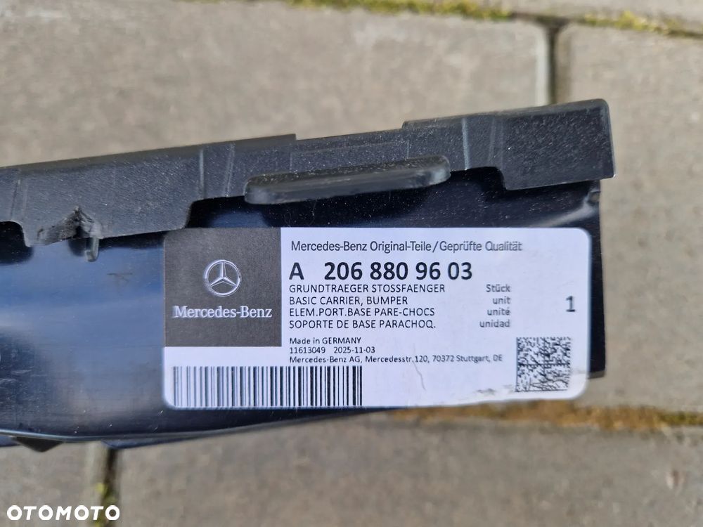 ELEMENT MOCUJĄCY ZDERZAKA TYLNEGO MERCEDES C-KLASA W206 2021-- NOWE ORYGINALNE - 3