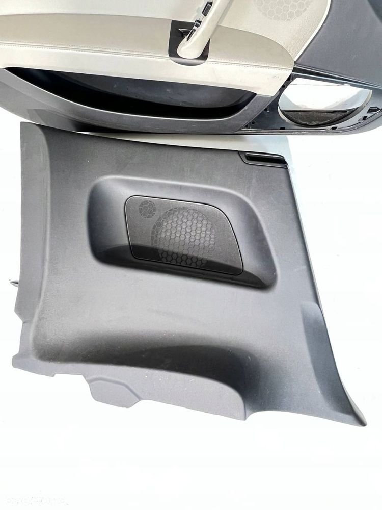 Audi TT TTS Mk2 2008 Boczki / Tapicerka drzwi / Komplet JASNA SKÓRA UK - 5