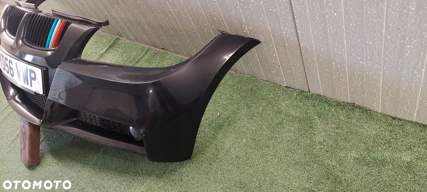 ZDERZAK PRZÓD BMW 3 E90 E91 M-PAKIET 04-09 ORYGINAŁ LAK 475 BLACKSAPHIRE - 3