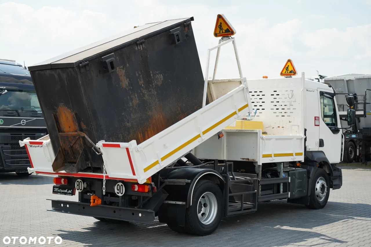 Renault D 16.240 / 4X2 / WYWROTKA / SPECJALISTYCZNY / DROGOWY / ZBIORNIK DO LANIA ASFALTU / EURO 6 / SPROWADZONY - 5