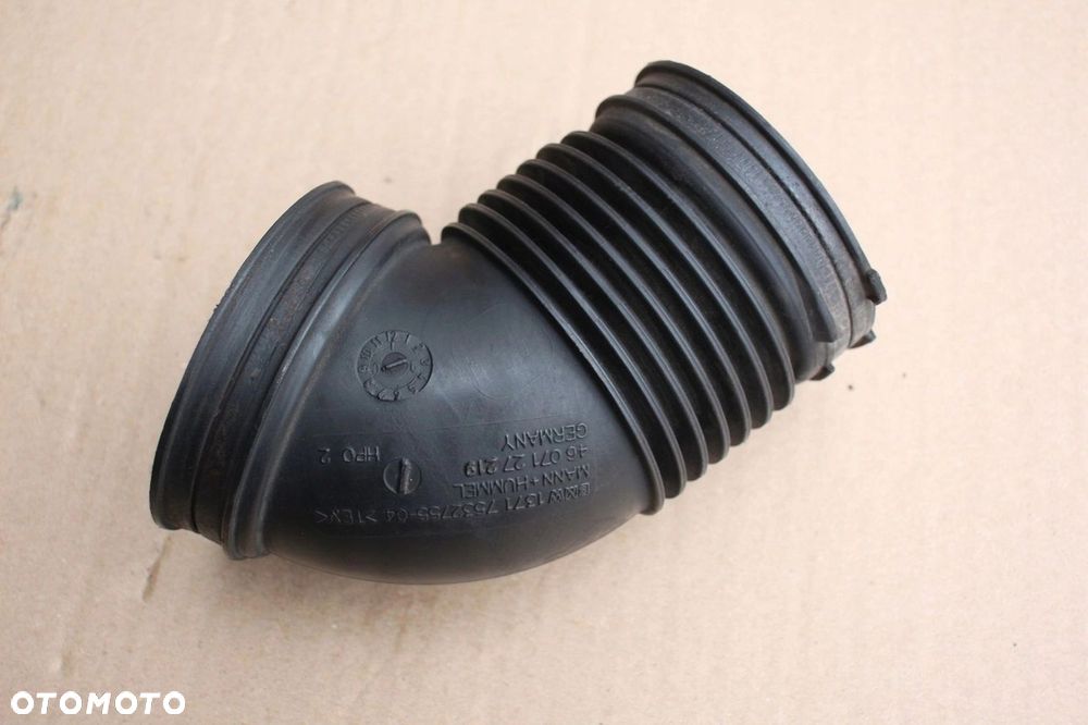 Rura przewód powietrza przepustnicy BMW n46 e90 e91 7532755 - 2