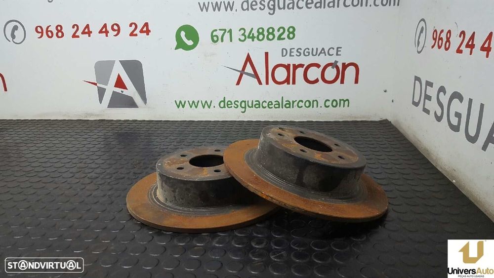 DISCO DE FREIO TRASEIRO NISSAN QASHQAI (J10) TEKNA - 1