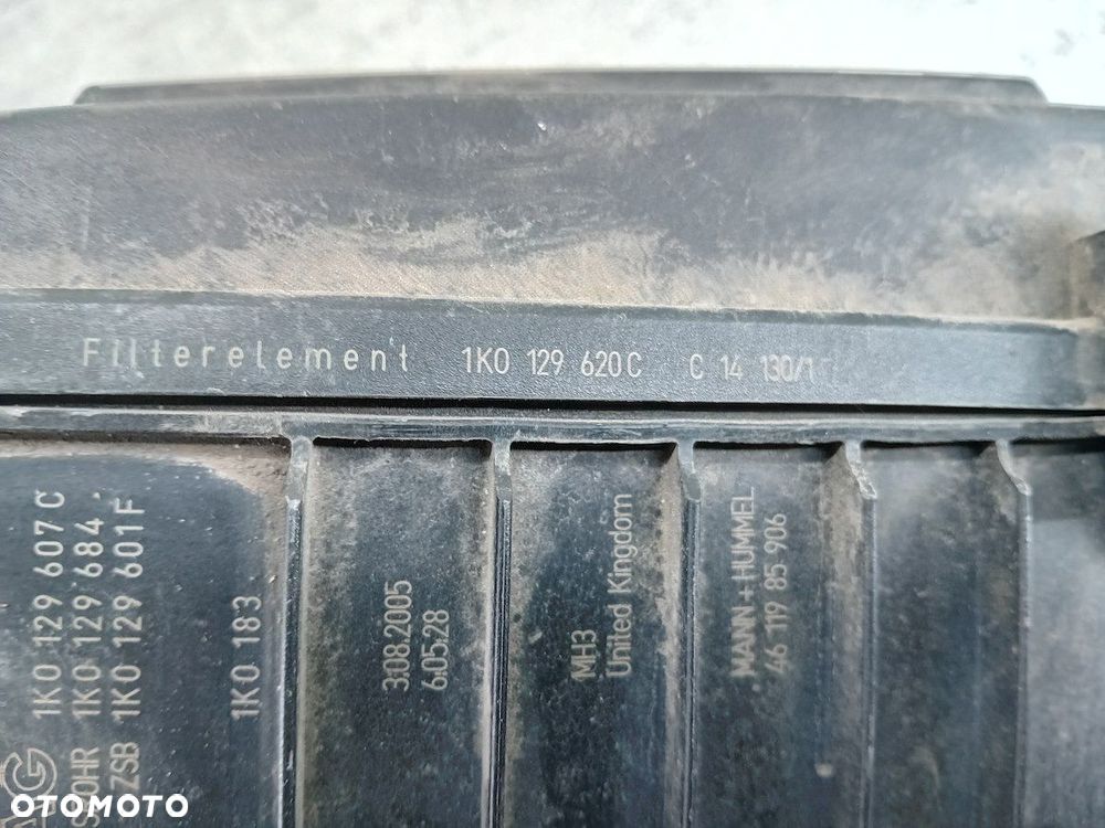 OBUDOWA FILTRA POWIETRZA VW PASSAT B6 1K0129607C 1K0129601F 1K0129620C 2.0 - 8
