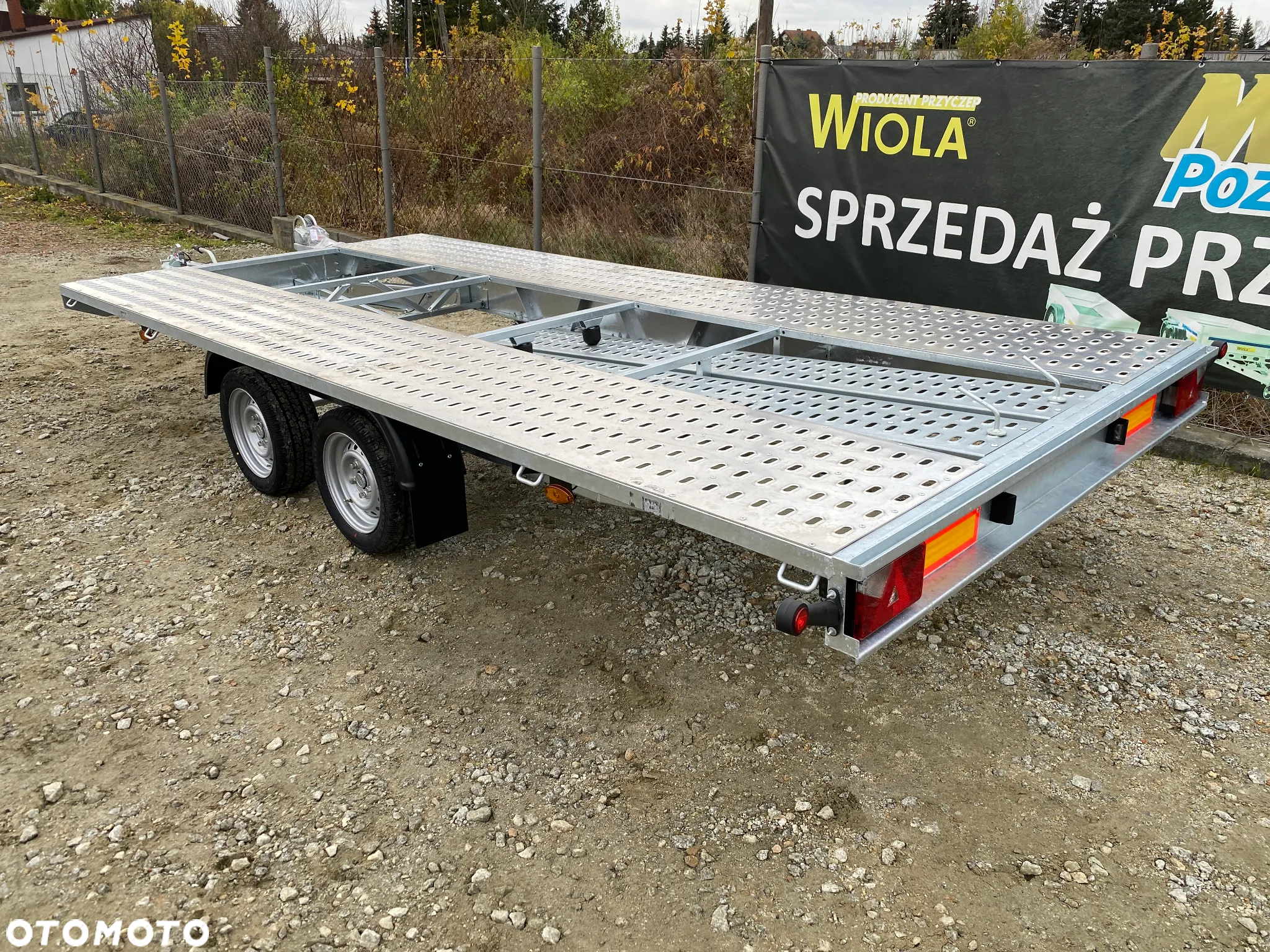 Niewiadów | 450X210 CM | MARS | DMC 2,7T | KOŁA 13 | DŁUGIE NAJAZDY 2.5M | AMORTYZATORY | LAWETA | PLATFORMA DO SAMOCHODU BUSA | DOSTAWA | RATY | LEASING - 3