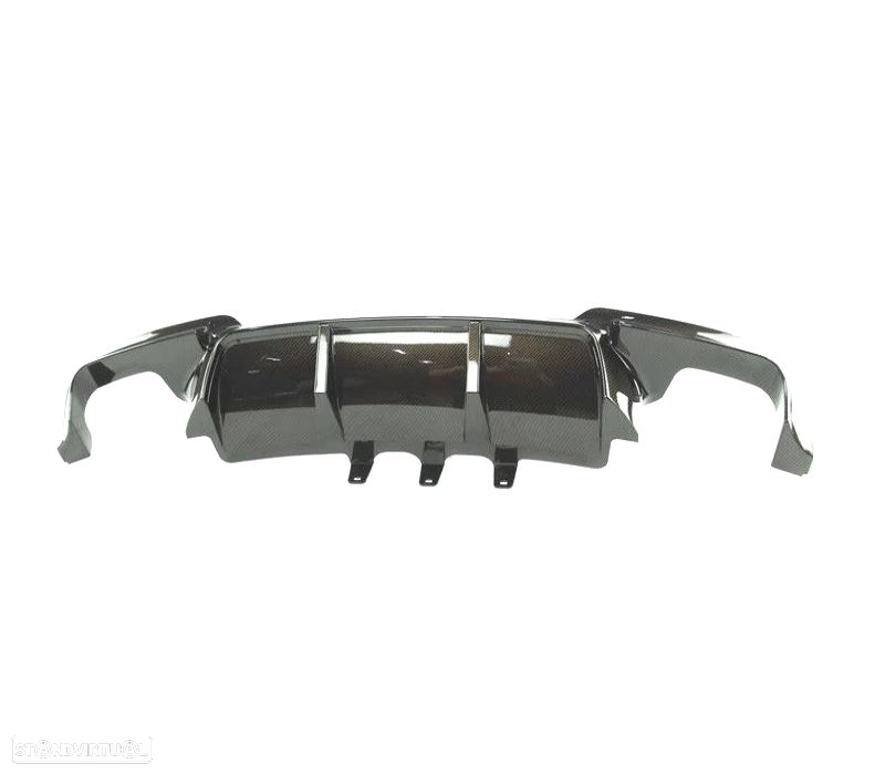 DIFUSOR BMW F10 F11 10-17 LOOK M5 CARBONO - 3