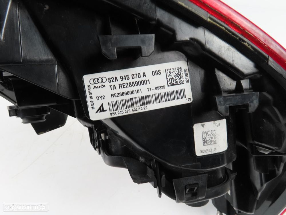 Farolim Direito/Trás Usado / Original AUDI A1 Sportback (GBA)/AUDI A1 Allstreet... - 6