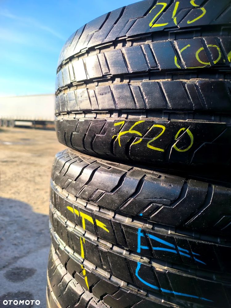 215/65R16C 109/107T 16 C Opony Letnie Lato CONTINENTAL ContiVanContact 100 7,5mm Legnica ALU-RAD 20-21r. 215/65 - 5