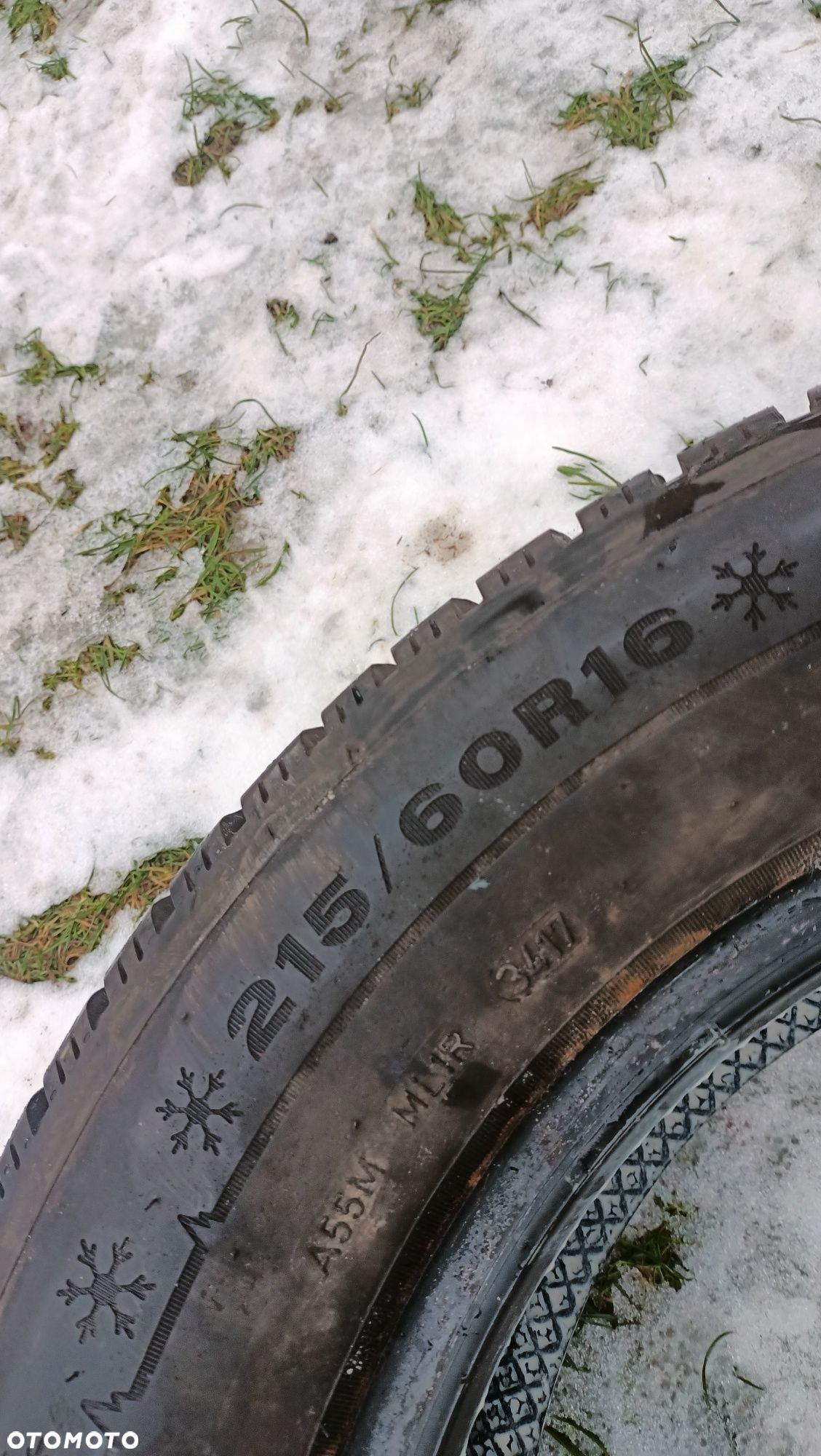 Jak nowe 2 opony zimowe 16 215/60/16 Dunlop Winter Sport5 - 5