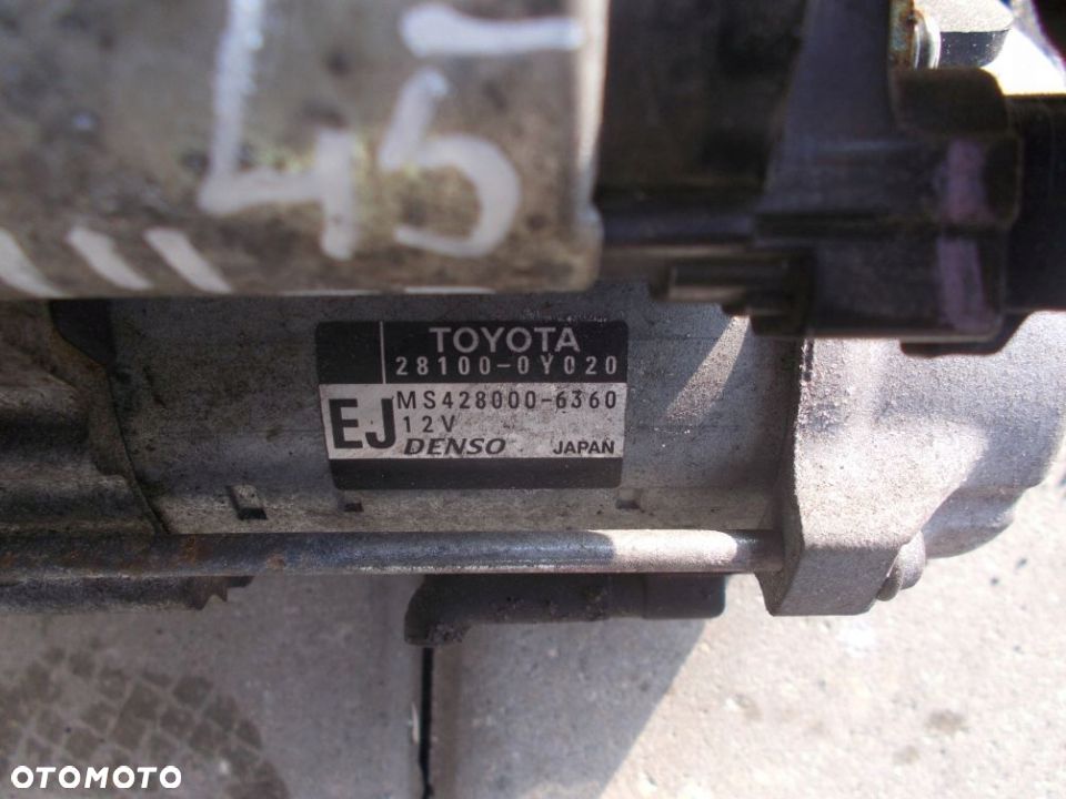 ROZRUSZNIK TOYOTA YARIS II LIFT 09-11 1.33 28100-0Y020 - 2