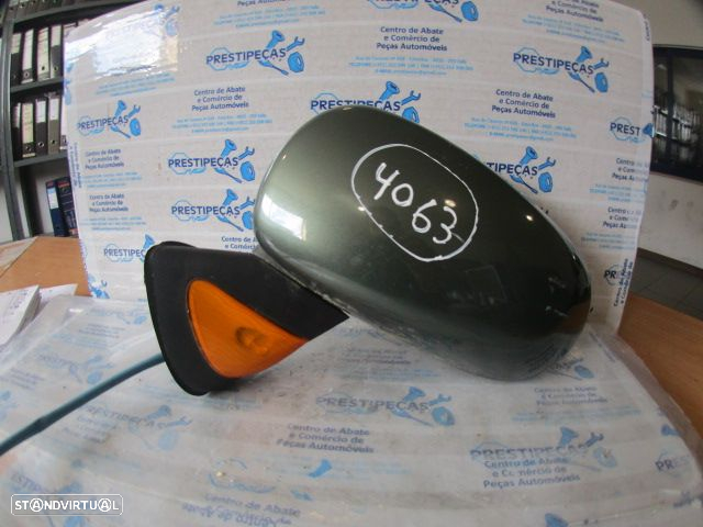 Espelho Esp4063 RENAULT MODUS FASE 1 2006 1.5DCI 85CV 5P VERDE ESCURO ESQ REBATIVEL COM PISCA 9 PINOS - 2