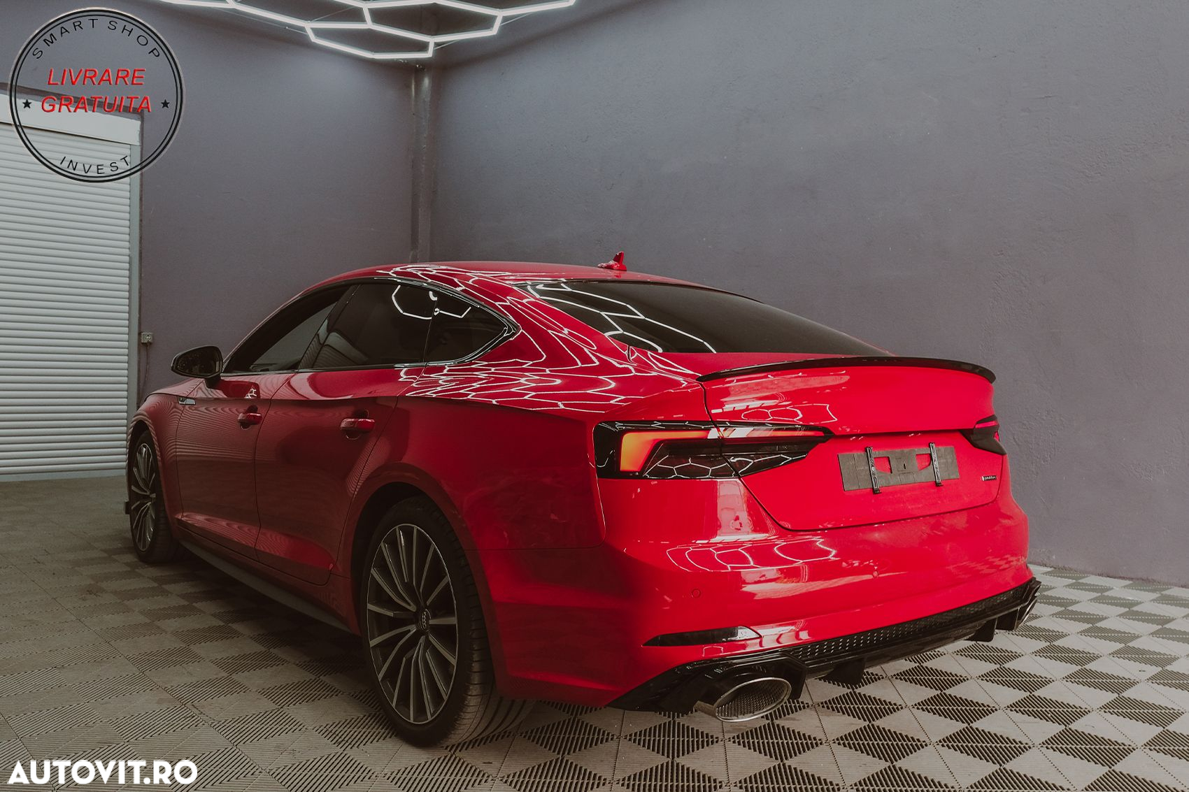 Ornamente Evacuare Audi A4 B9 (2016-2019) A5 F5 (2017-2019) Crom- livrare gratuita - 12