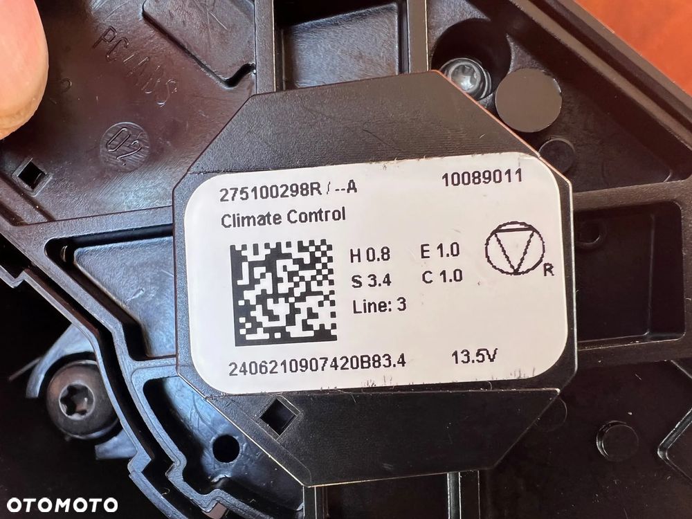 PANEL STEROWANIA KLIMATRONIK DACIA SANDERO III 275100298R - 3