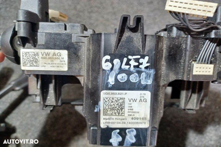 ANSAMBLU MANETE SEMNALIZARE + STERGATOARE 5Q0953521P 5Q0953502M Volks - 3