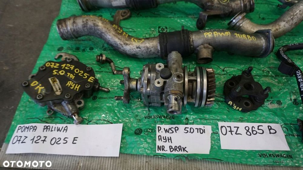 RURKA WODY VW TOUAREG 5.0 TDI V10 AYH - 4