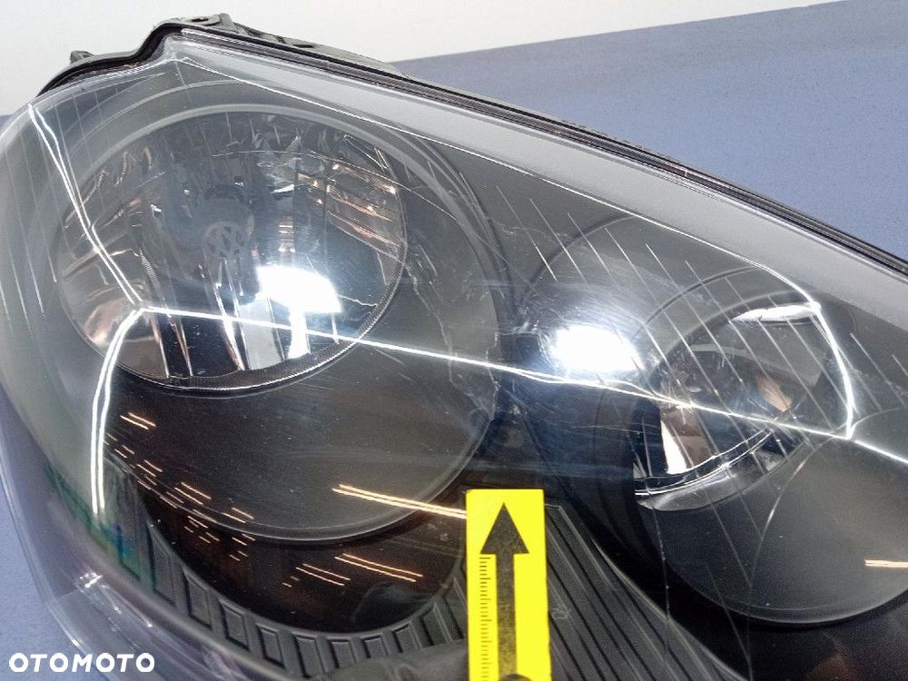 VW GOLF V 03-09 REFLEKTOR PRAWY LAMPA PRZÓD 16020-A317B - 7