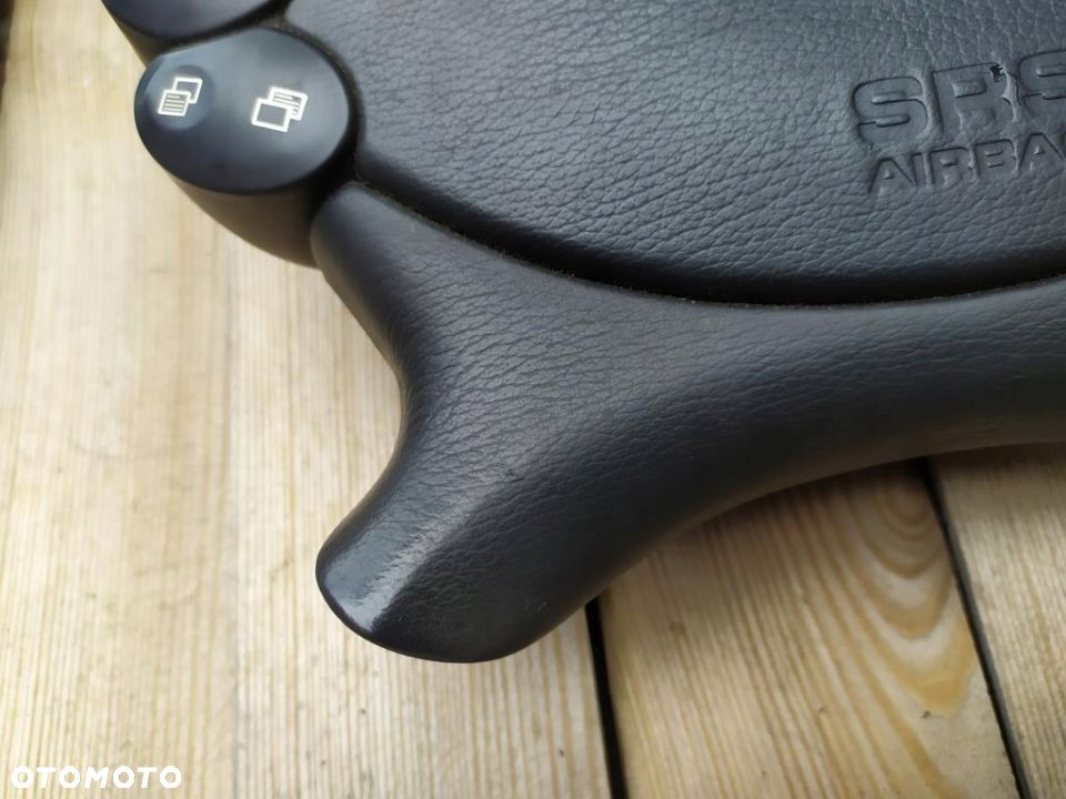 MERCEDES W209 CLK W211 LIFT W219 CLS PODUSZKA AIRBAG KIEROWNICY SKÓRZANA IGŁA - 2