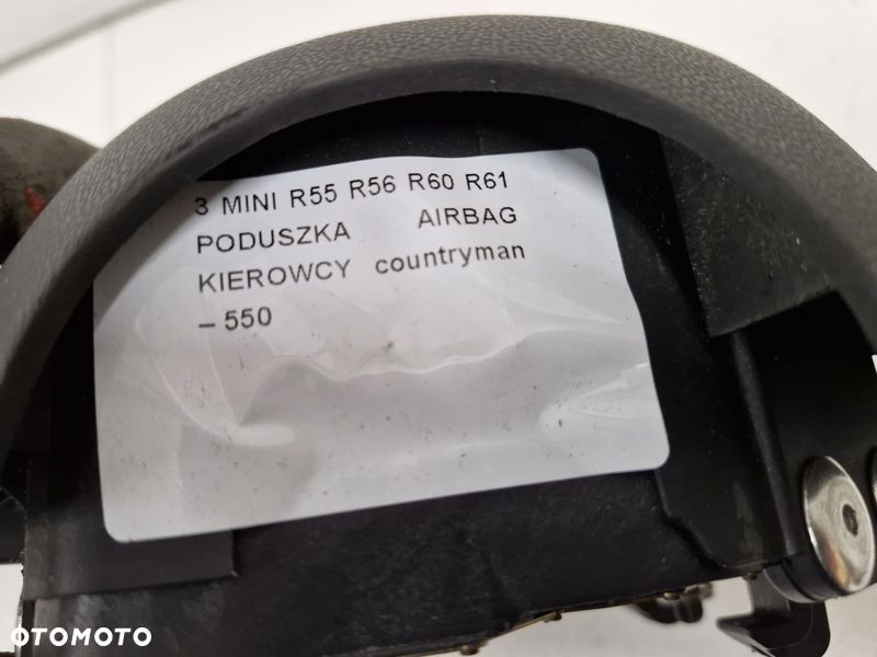 mini cooper countryman r55 r56 r60 r61 poduszka kierowcy airbag - 6