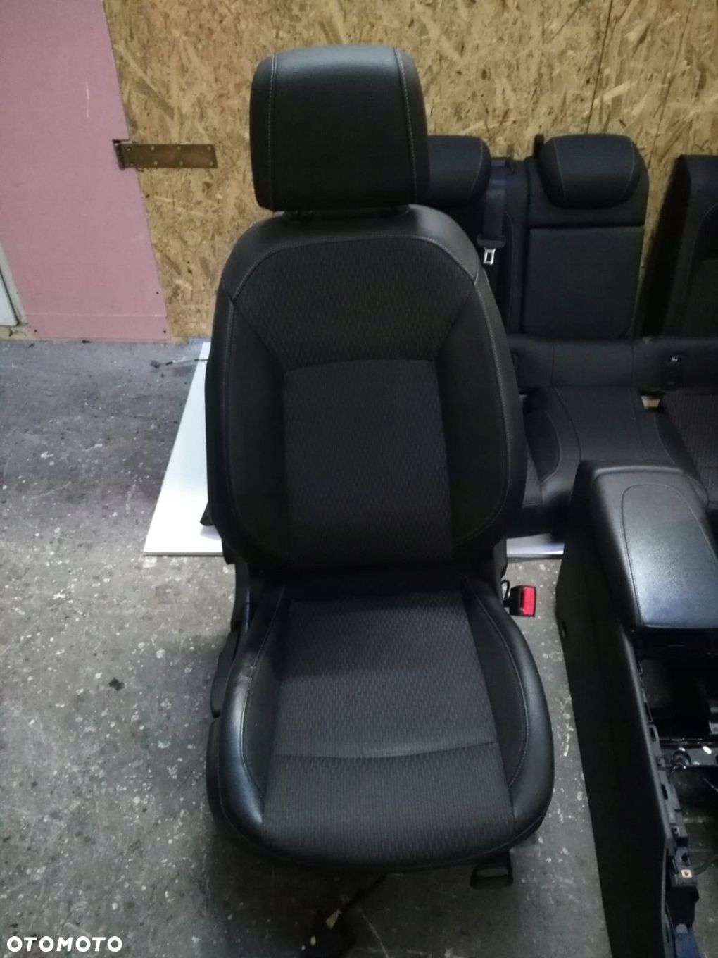 FOTELE TAPICERKA KANAPA PRZÓD TYŁ OPEL INSIGNIA B 2017- KOMBI PÓŁ SKÓRA - 7