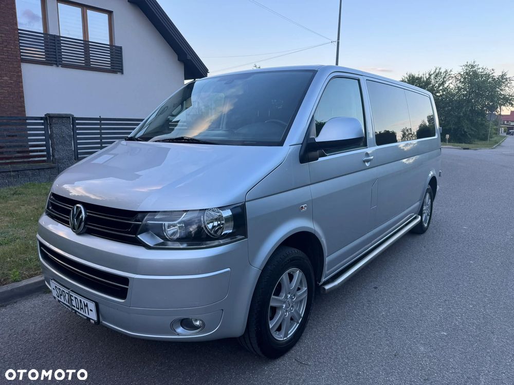 Volkswagen TRANSPORTER T5 L2H1 LIFT DŁUGI Klima Navi Dubel Kabina Brygadówka Pdc Rury Hak Serwis - 2