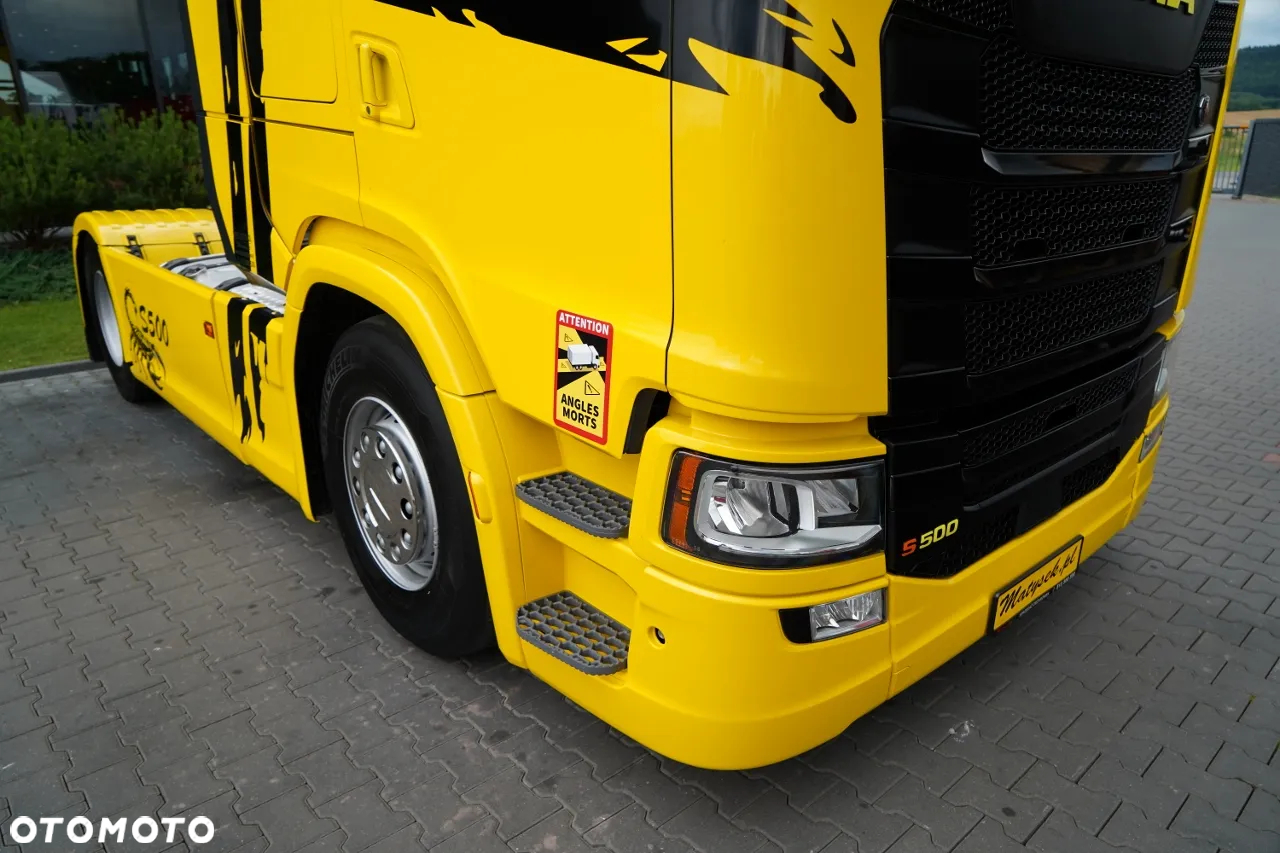Scania S 500 / RETARDER / KLIMA POSTOJOWA / OPONY 100% / PO KONTRAKCIE SERWISOWYM / SPROWADZONY - 10