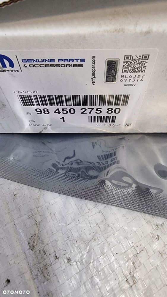 OPEL INSIGNIA CZUJNIK POTRĄCENIA PIESZEGO 9845027580 NOWY ORYGINAŁ - 5
