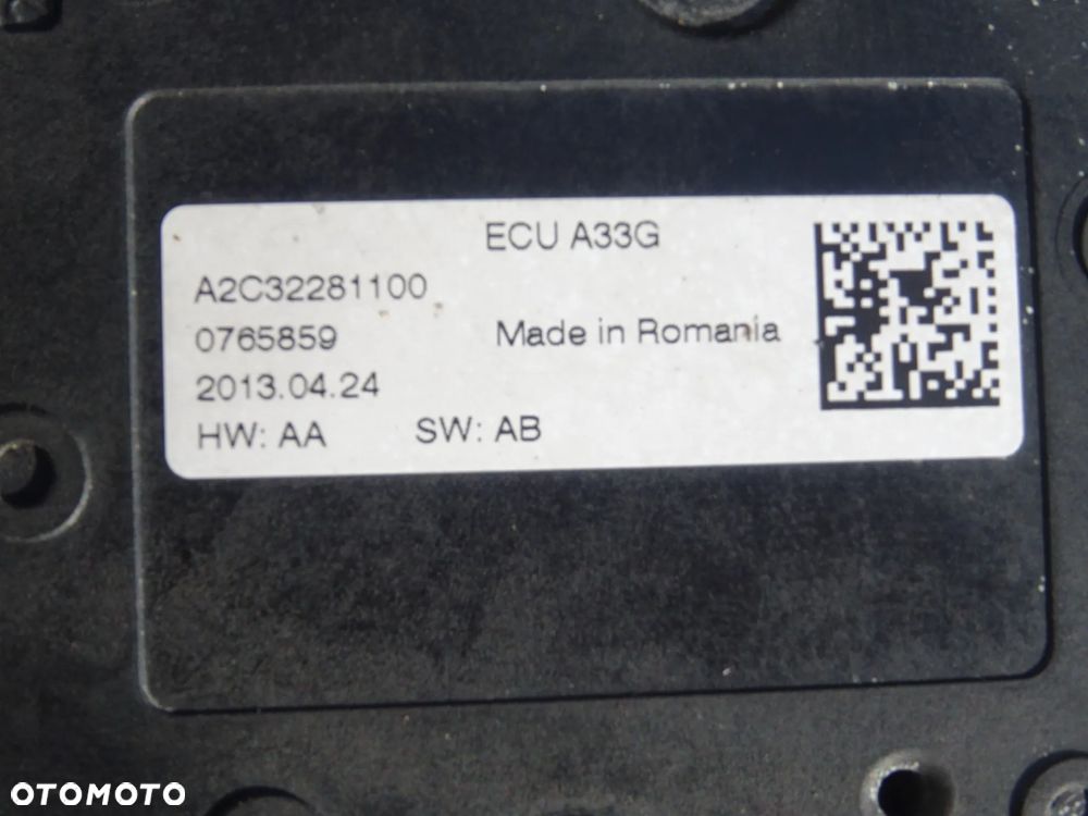 MECHANIZM ELEKTRYCZNY STEROWNIK HAMULCA RĘCZNEGO OPEL INSIGNIA A ASTRA J ZAFIRA C MERIVA B - 17