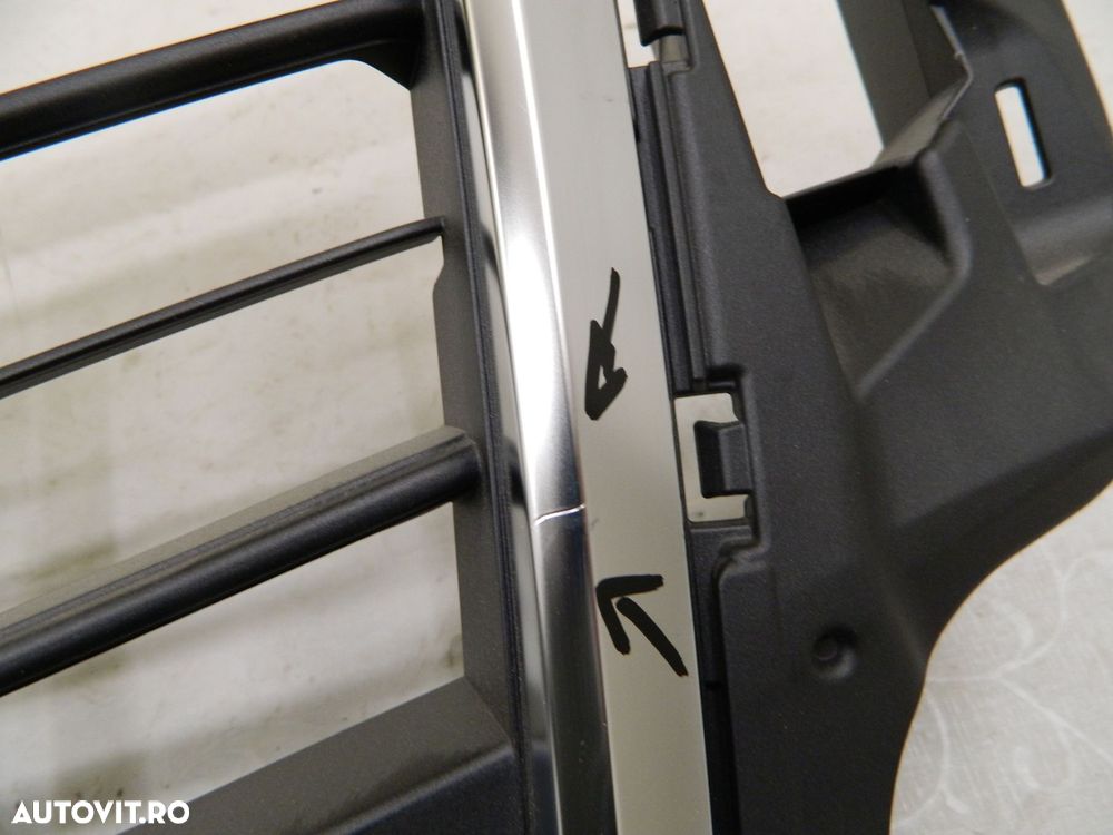 Grila radiator Audi Q7 4M S-Line facelift,  2019, 2020, 2021, 2022, 2023, cod origine 4M0853651AJ. - 7