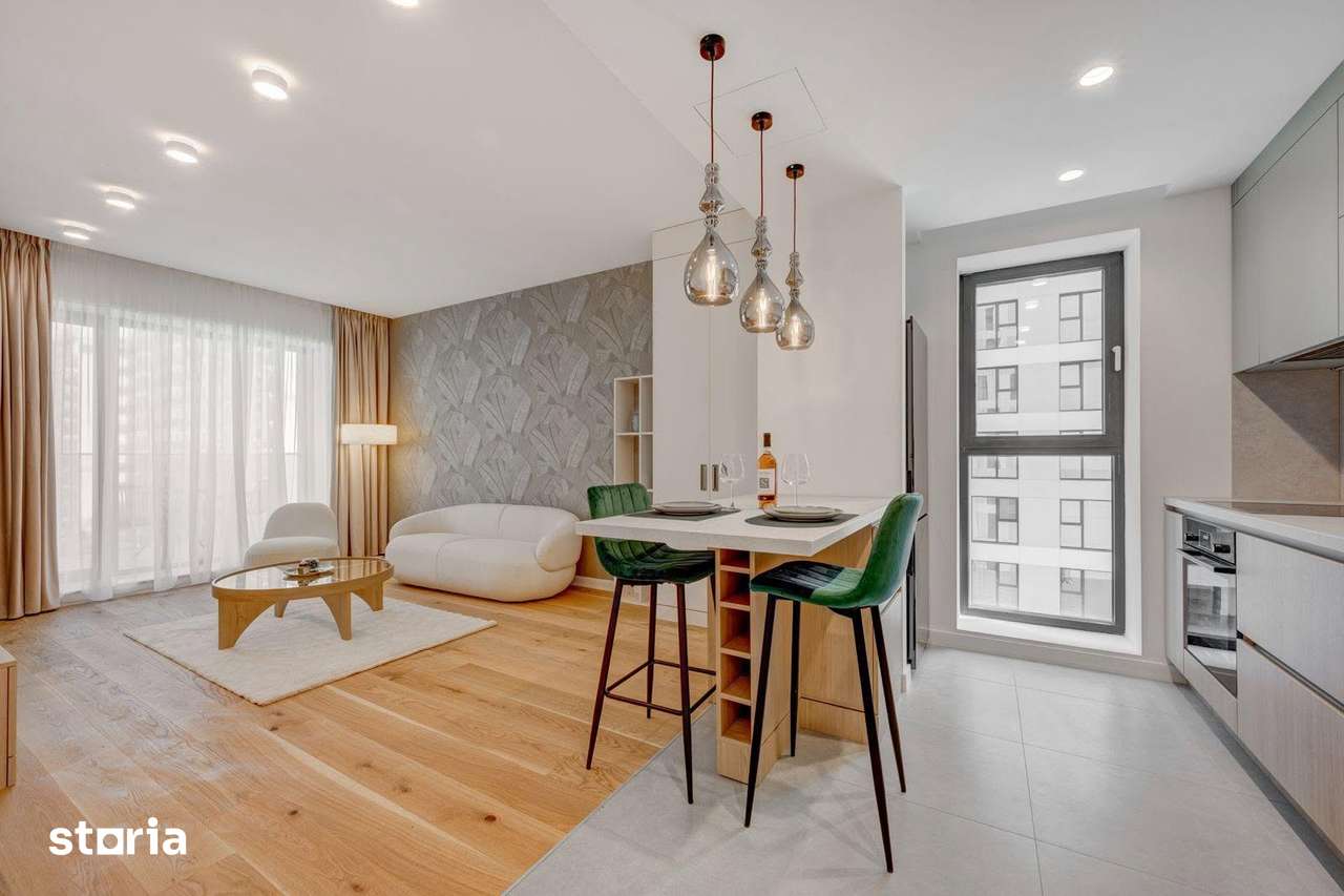 Apartament nou de inchiriat 2 camere in Nusco City | Pipera — fotografia 1