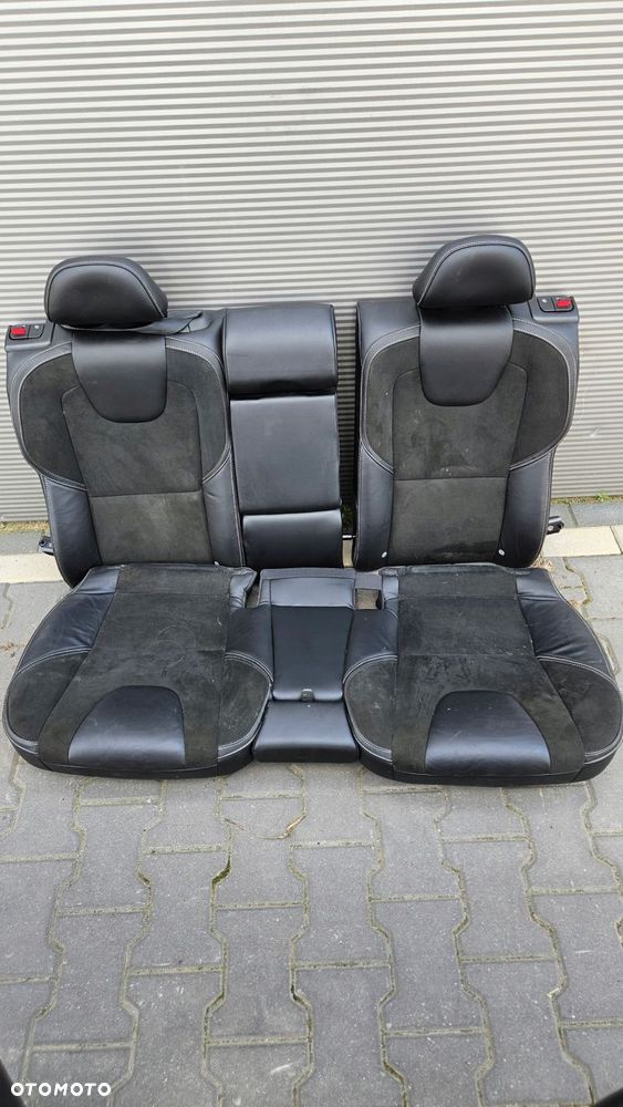 fotele fotel kanapa tył komplet półskóra volvo v40 ii rdesign r-design - 9