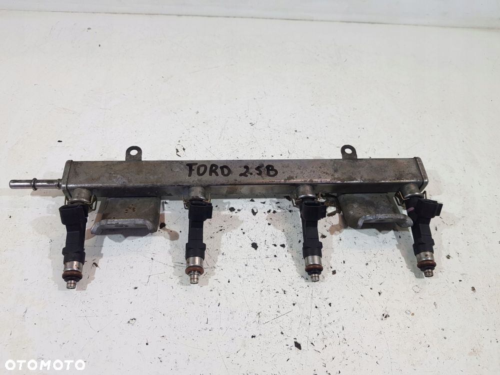 listwa wtryskowa wtryski 0280158157 mazda 3 bl 5 6 ii gh 2.3b l5 - 2