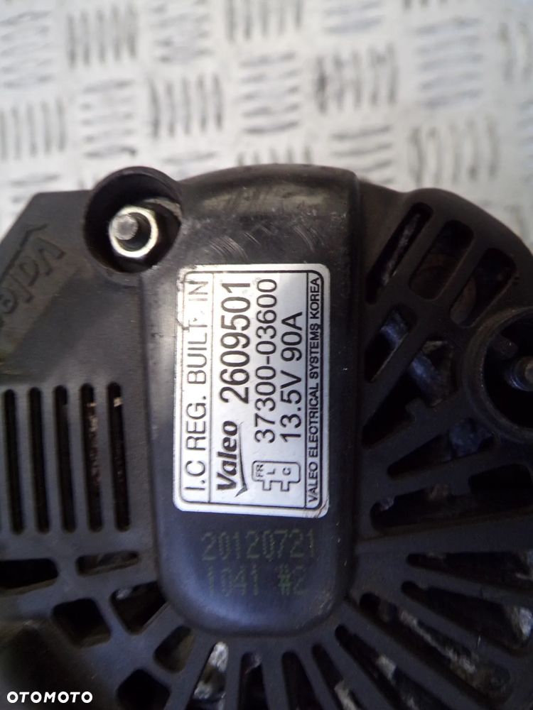 ALTERNATOR KIA HYUNDAI 1.2 BENZYNA 37300-03600 - 3