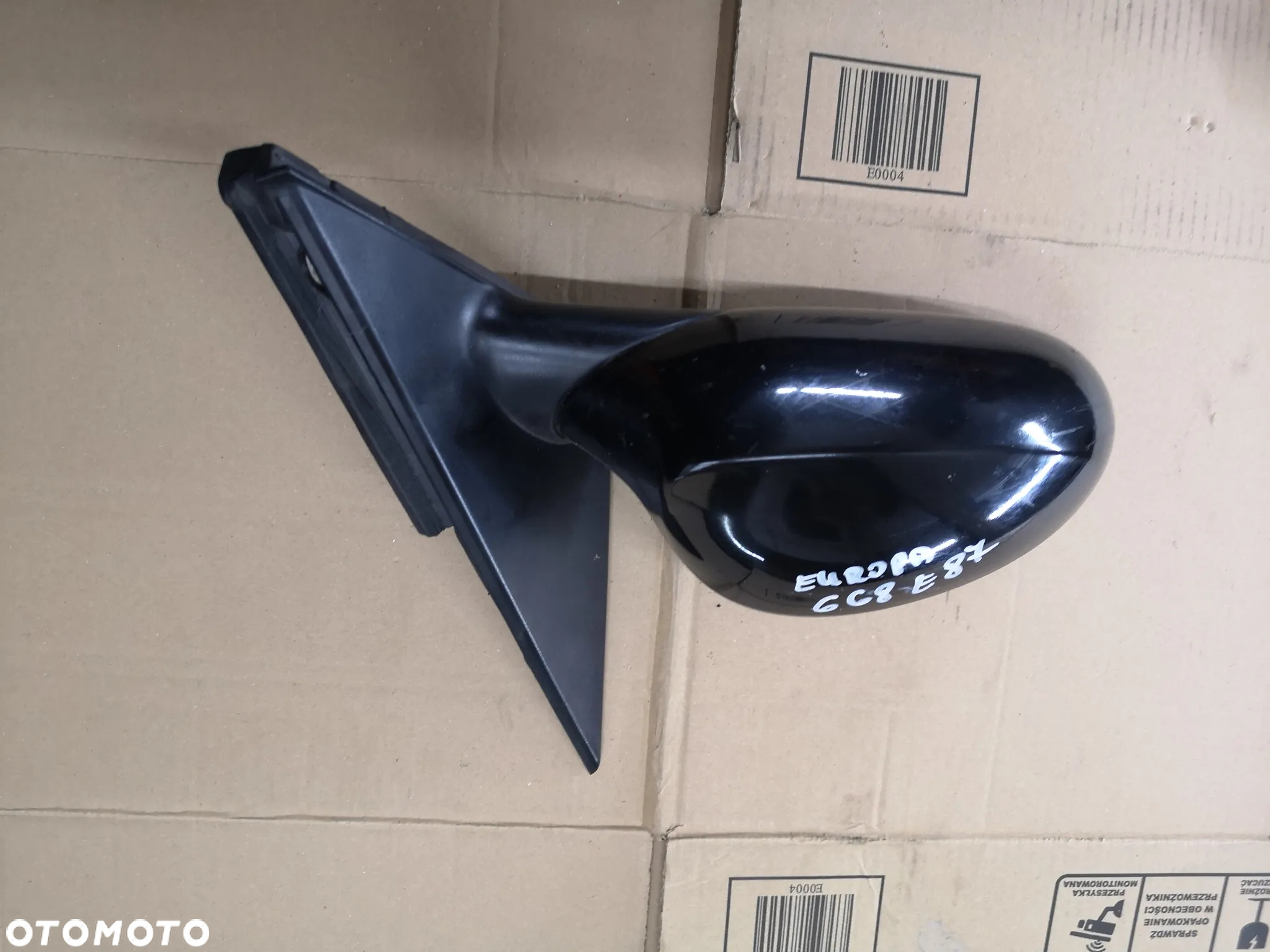 LUSTERKO PRAWE BMW 1 E87 668 3 PINY EUROPA SCHWARZ II - 5