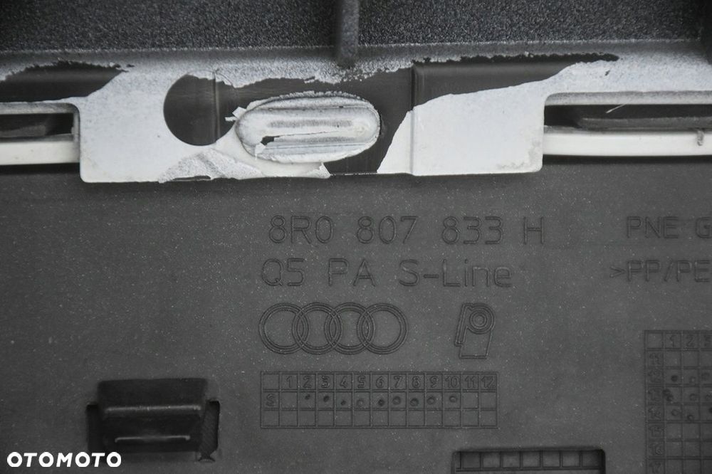 zderzak tylny * tył audi q5 8r s-line pdc - 11