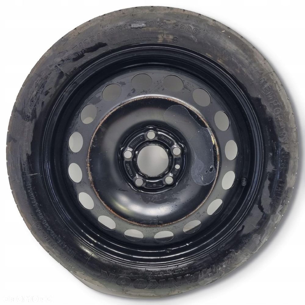 KOŁO DOJAZDOWE 125/80 R17 9209872 5x108 dojazdówka Volvo S60 I V70 II S80 I - 1