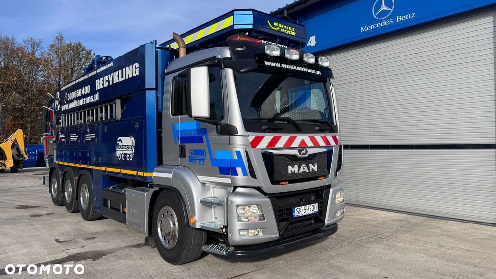 MAN TGS 35.500 KROLL Recycler CVS 3100 URACA P4-45 540ll/175bar - 5