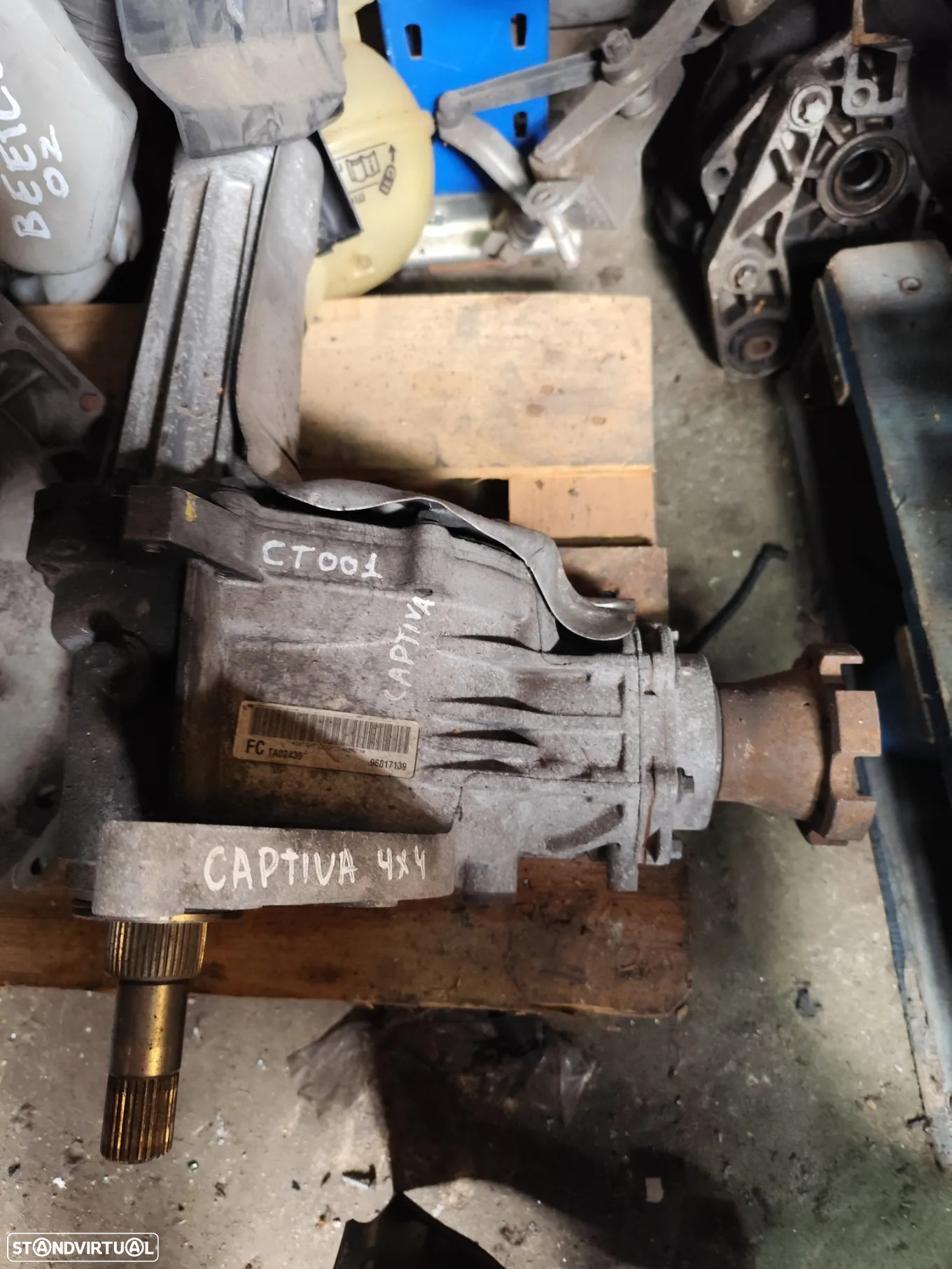 CHERVOLET CAPTIVA 2.0 4X4 CAIXA TRANSFERENCIA DIFERENCIAL - CT001 - 5