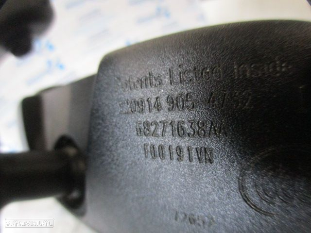 Espelho 68271638AA JEEP  GRAND CHEROKEE 4 FASE 2 2015 6.4I 4X4 468CV 5P PRETO INTERIOR ELETRICO 8 PINOS - 3