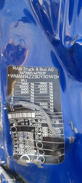 MAN TGL 8.250 12.250 SILNIK KOMPLETNY Euro 6 - 14