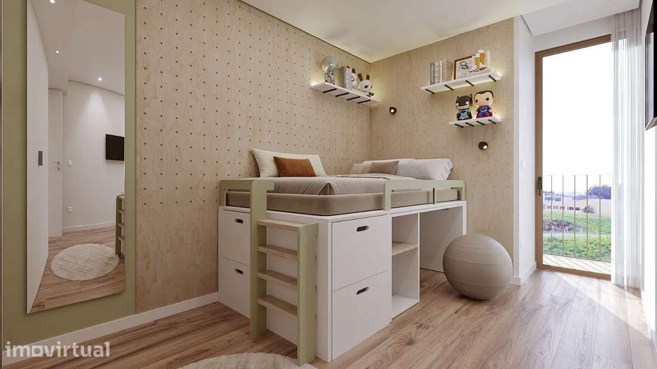LA - Apartamento T1 Para Venda, com varanda, garagem e eficiência A+ - Grande imagem: 5/21