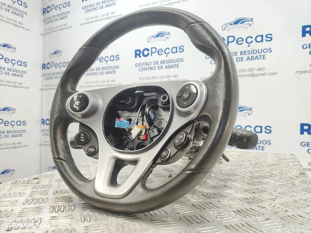 Volante Pele Original Smart Forfour EQ 453 - 3