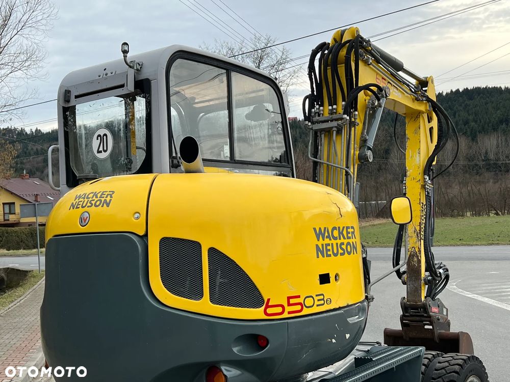 Wacker Neuson * Koparka Kołowa * Wacker Neuson  6503 * Bardzo Dobry Stan * Sprowadzona - 10