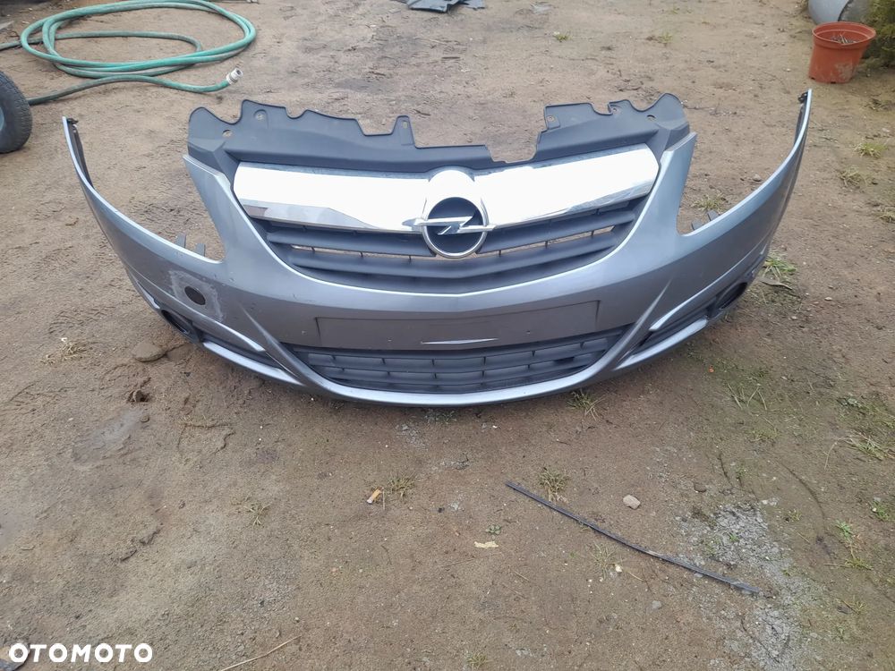 OPEL CORSA D ZDERZAK PRZEDNI PRZÒD - 14