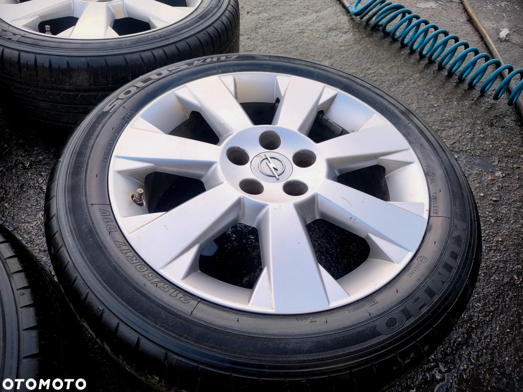 5x110 Felgi Aluminiowe Alufelgi 17 Koła Letnie Lato OPEL ASTRA H Vectra C Signum MERIVA B Zafira A B SAAB 9-3 9-5 900 II 6mm Legnica ALU-RAD 215/50 - 8